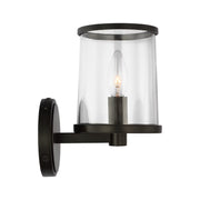 Visual Comfort LV1081 Reynolds 1-lt 9" Tall Bath Sconce - Aged Iron