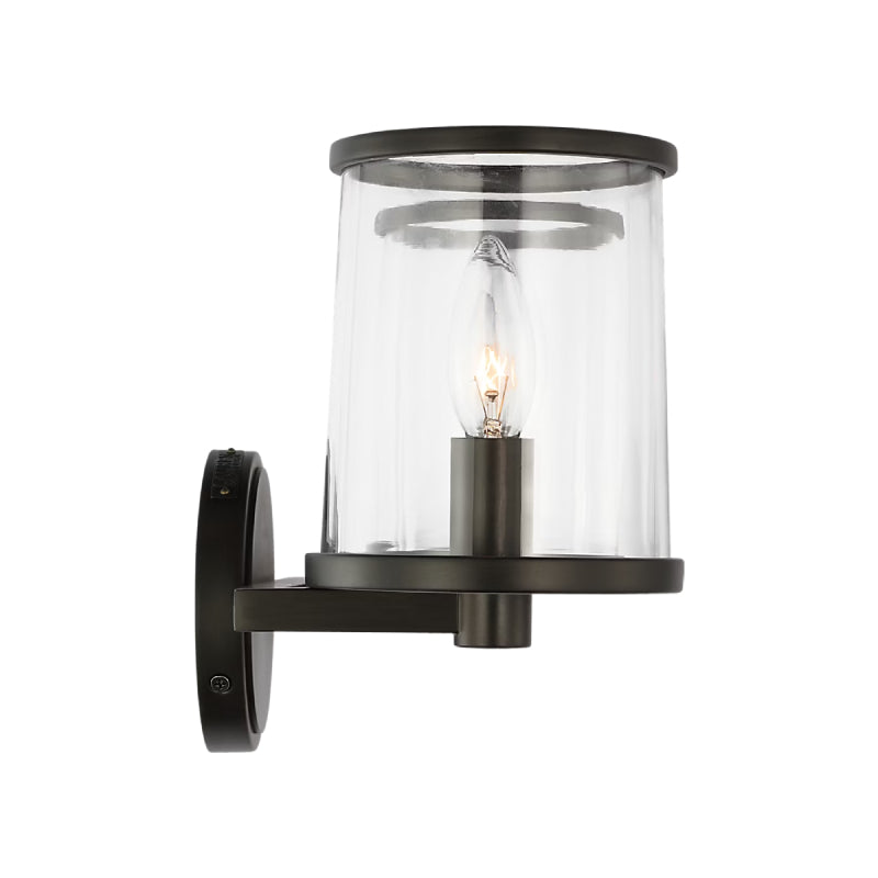Visual Comfort LV1082 Reynolds 2-lt 15" Medium Vanity Light - Aged Iron