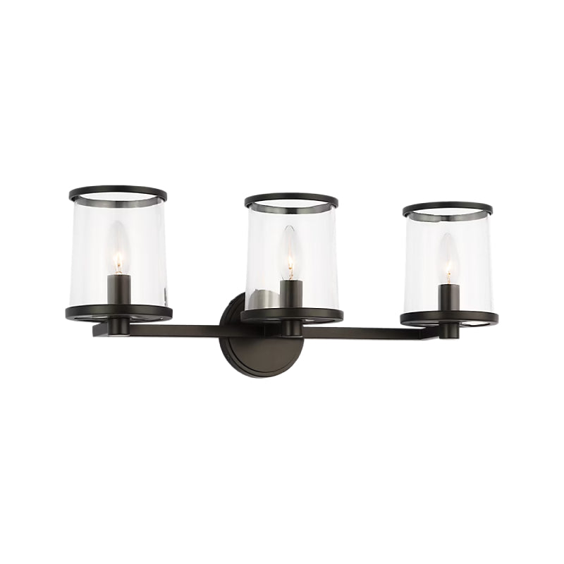 Visual Comfort LV1083 Reynolds 3-lt 24" Large Vanity Light - Aged Iron