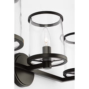 Visual Comfort LV1083 Reynolds 3-lt 24" Large Vanity Light - Aged Iron