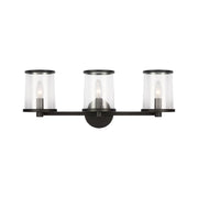 Visual Comfort LV1083 Reynolds 3-lt 24" Large Vanity Light - Aged Iron