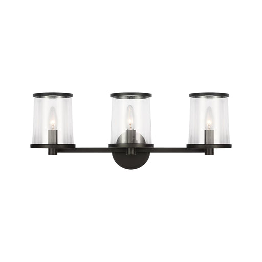 Visual Comfort LV1083 Reynolds 3-lt 24" Large Vanity Light - Aged Iron