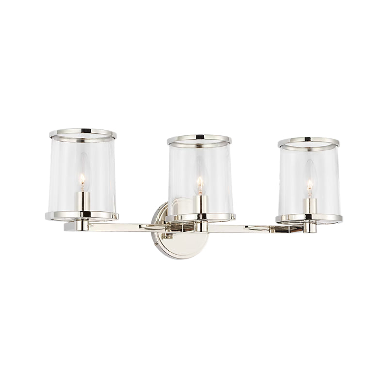 Visual Comfort LV1083 Reynolds 3-lt 24" Large Vanity Light - Polished Nickel