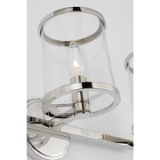Visual Comfort LV1083 Reynolds 3-lt 24" Large Vanity Light - Polished Nickel