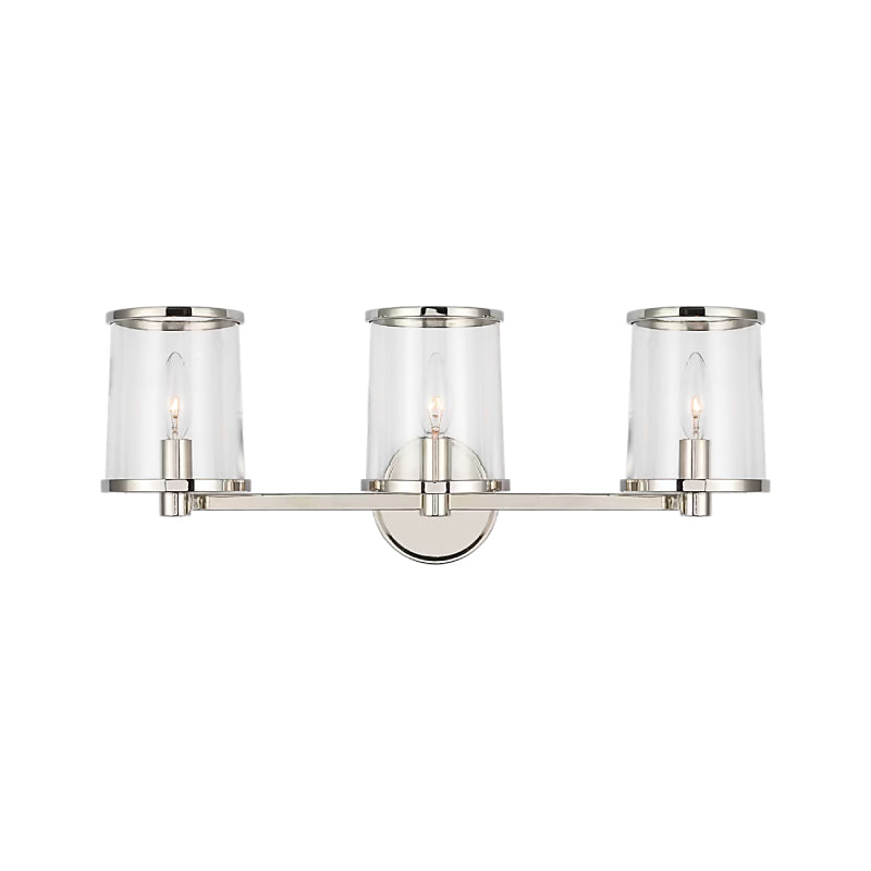 Visual Comfort LV1083 Reynolds 3-lt 24" Large Vanity Light - Polished Nickel