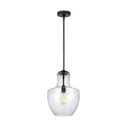 Visual Comfort P1461 Baylor 1-lt 12" Pendant - Midnight Black