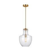 Visual Comfort P1461 Baylor 1-lt 12" Pendant - Satin Brass