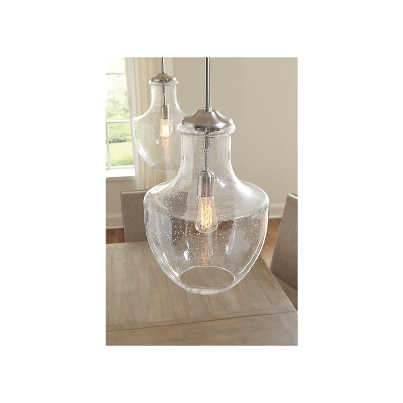 Visual Comfort P1461 Baylor 1-lt 12" Pendant - Satin Nickel
