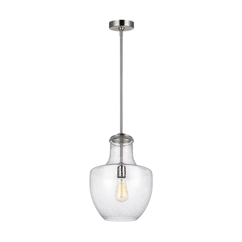 Visual Comfort P1461 Baylor 1-lt 12" Pendant - Satin Nickel