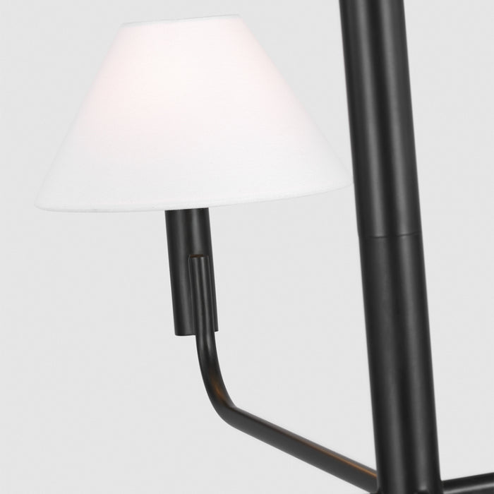 Visual Comfort SLC1014 Colfax 4-lt 35" LED Medium Chandelier - Aged Iron