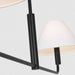 Visual Comfort SLC1022 Colfax 2-lt 55" LED Medium Linear Chandelier - Aged Iron