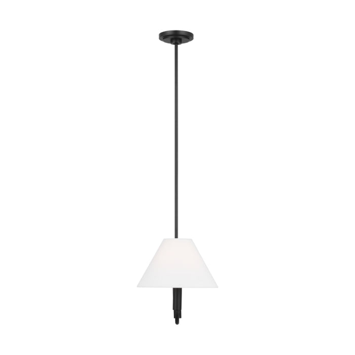 Visual Comfort SLC1022 Colfax 2-lt 55" LED Medium Linear Chandelier - Aged Iron