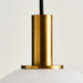 Visual Comfort SLC1036 Torian 6-lt 40" LED Extra Large Chandelier - Burnished Brass