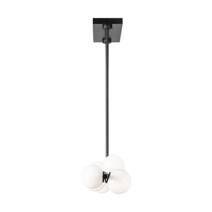 Visual Comfort SLC1059 Altair 9-lt 49" LED Large Linear Chandelier - Aged Iron