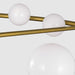 Visual Comfort SLC10612 Altair 12-lt 44" LED Extra Large Chandelier - Burnished Brass