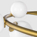 Visual Comfort SLC10612 Altair 12-lt 44" LED Extra Large Chandelier - Burnished Brass