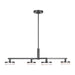 Visual Comfort SLC1074 Khan 4-lt 45" LED Extra Large Chandelier - Aged Iron