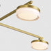 Visual Comfort SLC1074 Khan 4-lt 45" LED Extra Large Chandelier