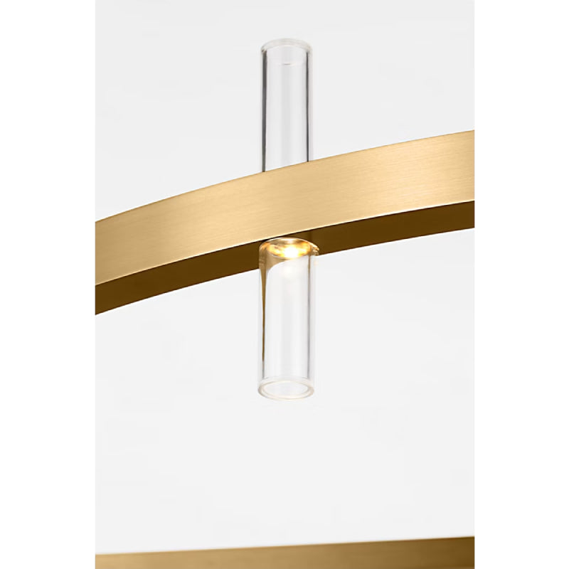 Visual Comfort SLC10940 Silas 48" LED Chandelier - Burnished Brass