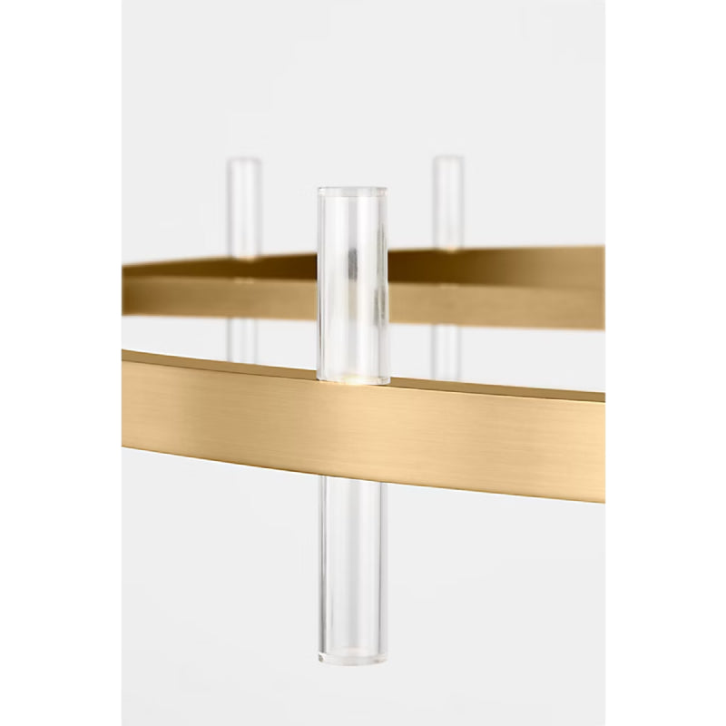 Visual Comfort SLC10940 Silas 48" LED Chandelier - Burnished Brass