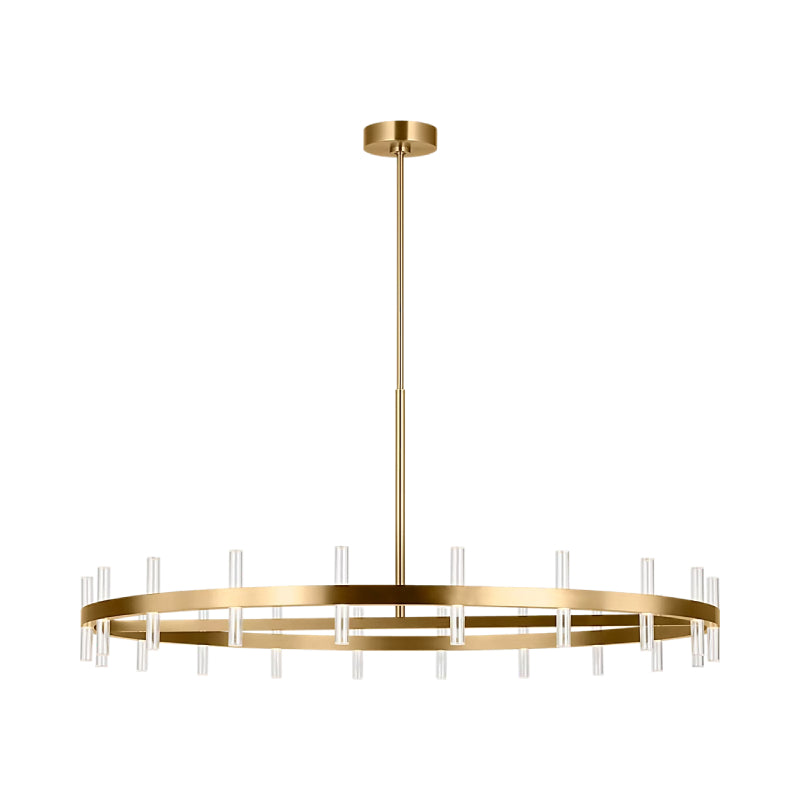 Visual Comfort SLC10940 Silas 48" LED Chandelier - Burnished Brass