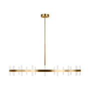 Visual Comfort SLC10940 Silas 48" LED Chandelier - Burnished Brass
