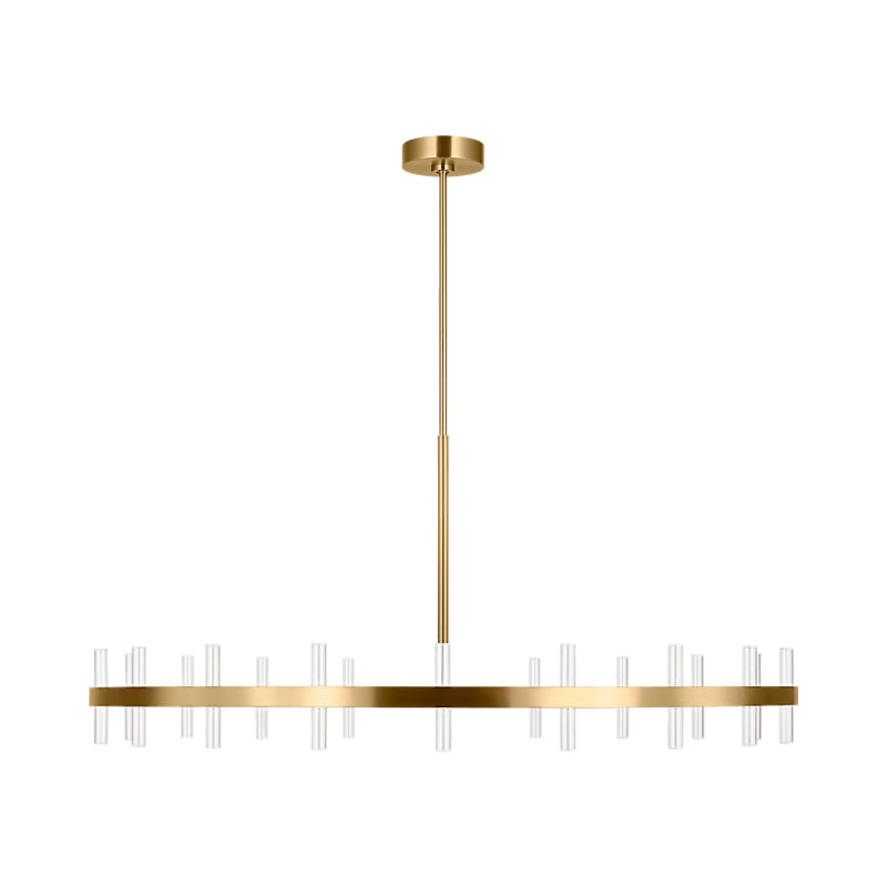 Visual Comfort SLC10940 Silas 48" LED Chandelier - Burnished Brass