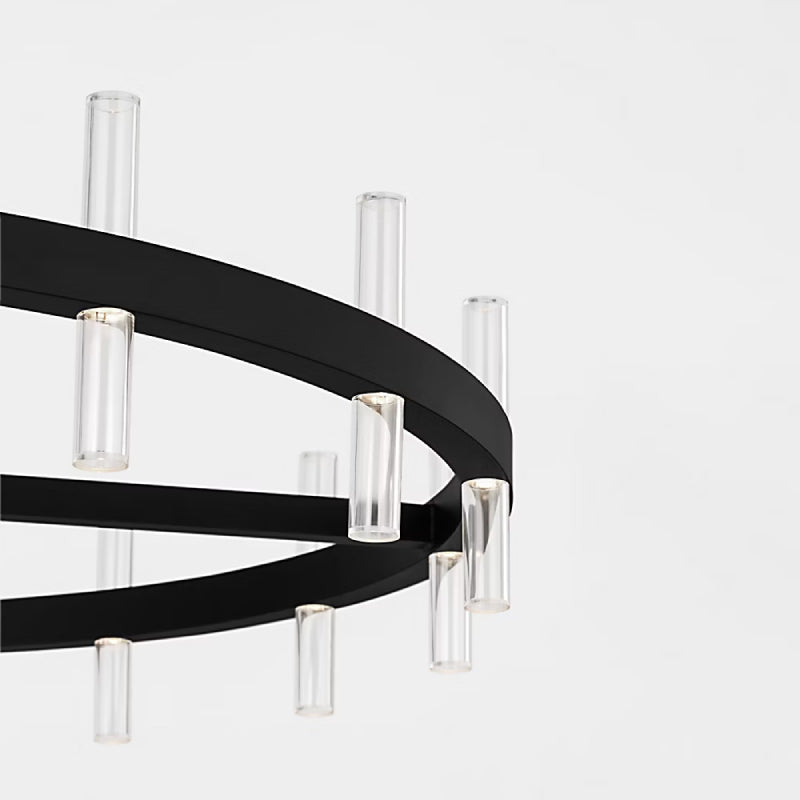 Visual Comfort SLC11032 Silas 36" LED Chandelier - Midnight Black