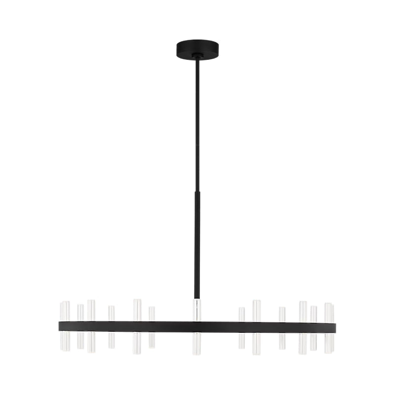 Visual Comfort SLC11032 Silas 36" LED Chandelier - Midnight Black