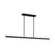 Visual Comfort SLC11120 Silas 56" LED Linear Chandelier - Midnight Black
