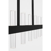 Visual Comfort SLC11120 Silas 56" LED Linear Chandelier - Midnight Black