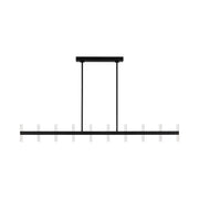 Visual Comfort SLC11120 Silas 56" LED Linear Chandelier - Midnight Black