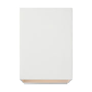 Visual Comfort SLO1101 Pohl 1-lt 7" Outdoor Small Wall Lantern - Outdoor Textured White