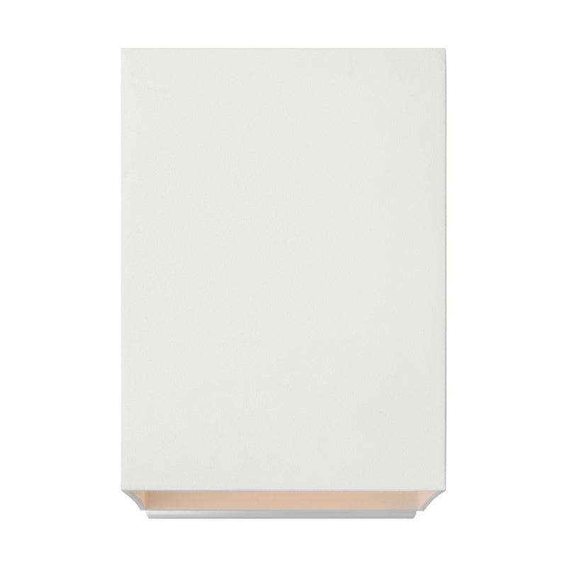 Visual Comfort SLO1101 Pohl 1-lt 7" Outdoor Small Wall Lantern - Outdoor Textured White