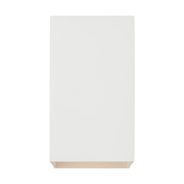 Visual Comfort SLO1121 Pohl 1-lt 5" Outdoor Medium Wall Lantern - Outdoor Textured White
