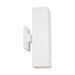 Visual Comfort SLO1132 Pohl 2-lt 19" Tall Outdoor Large Wall Lantern - Outdoor Textured White