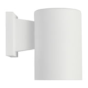 Visual Comfort SLO1141 Cylinders 1-lt 7" Outdoor Small Wall Lantern - Outdoor Textured White