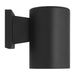 Visual Comfort SLO1141 Cylinders 1-lt 7" Outdoor Small Wall Lantern - Textured Black