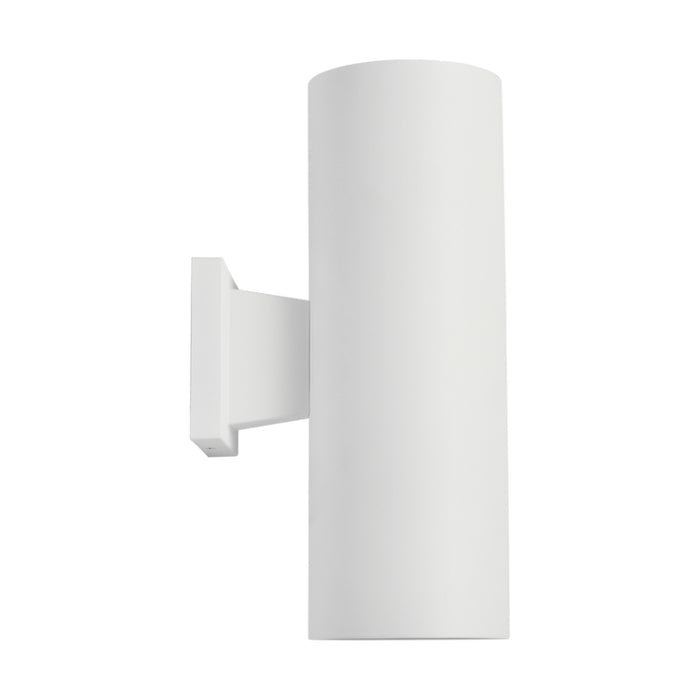 Visual Comfort SLO1152 Cylinders 2-lt 14" Outdoor Medium Wall Lantern - Outdoor Textured White