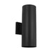 Visual Comfort SLO1152 Cylinders 2-lt 14" Outdoor Medium Wall Lantern - Textured Black
