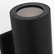 Visual Comfort SLO1152 Cylinders 2-lt 14" Outdoor Medium Wall Lantern - Textured Black