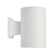 Visual Comfort SLO1161 Cylinders 1-lt 9" Tall Outdoor Medium Wall Lantern - Outdoor Textured White