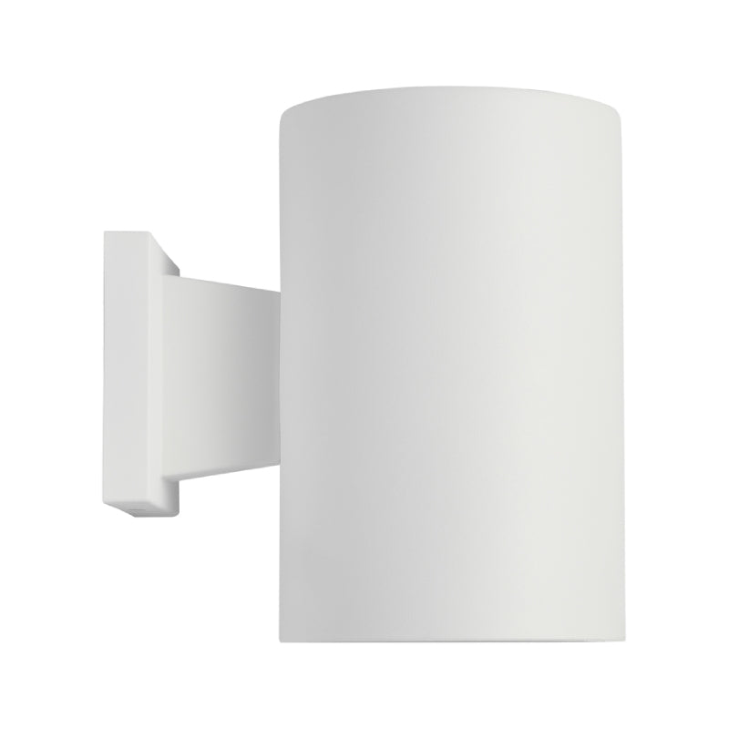 Visual Comfort SLO1161 Cylinders 1-lt 9" Tall Outdoor Medium Wall Lantern - Outdoor Textured White