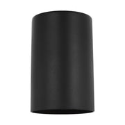 Visual Comfort SLO1161 Cylinders 1-lt 9" Tall Outdoor Medium Wall Lantern - Textured Black