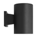 Visual Comfort SLO1161 Cylinders 1-lt 9" Tall Outdoor Medium Wall Lantern - Textured Black