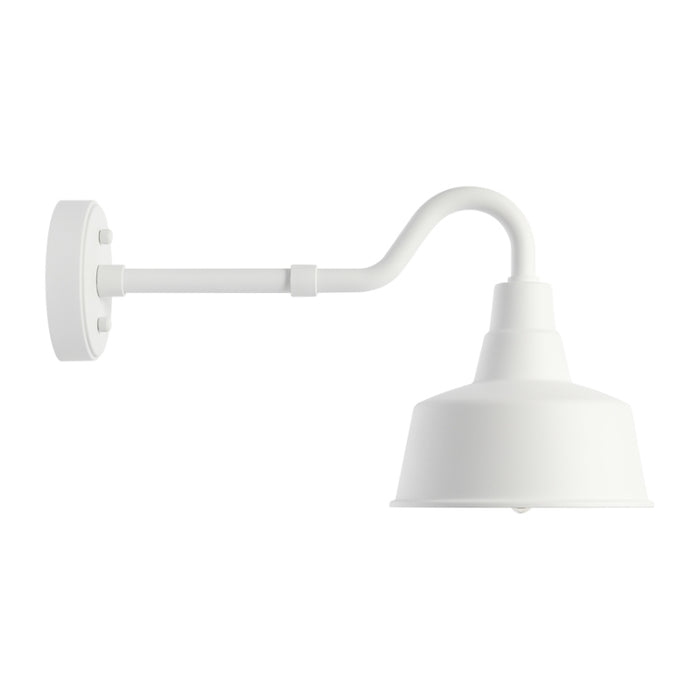 Visual Comfort SLO1181 Barn Light 1-lt 8" Outdoor Small Wall Lantern - Outdoor Textured White