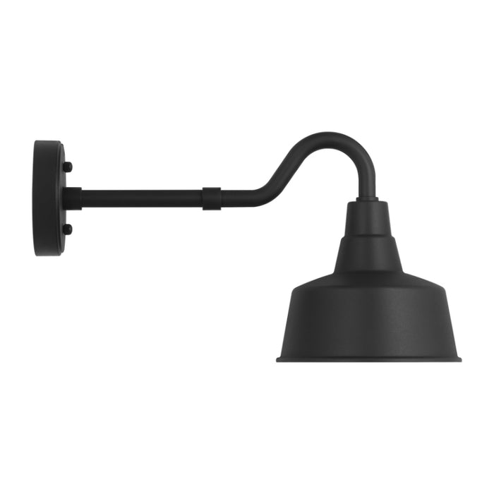 Visual Comfort SLO1181 Barn Light 1-lt 8" Outdoor Small Wall Lantern - Textured Black