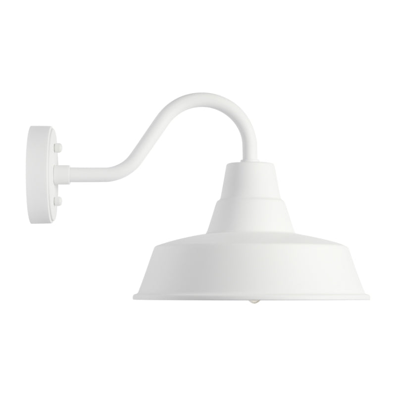 Visual Comfort SLO1191 Barn Light 1-lt 12" Outdoor Medium Wall Lantern - Outdoor Textured White