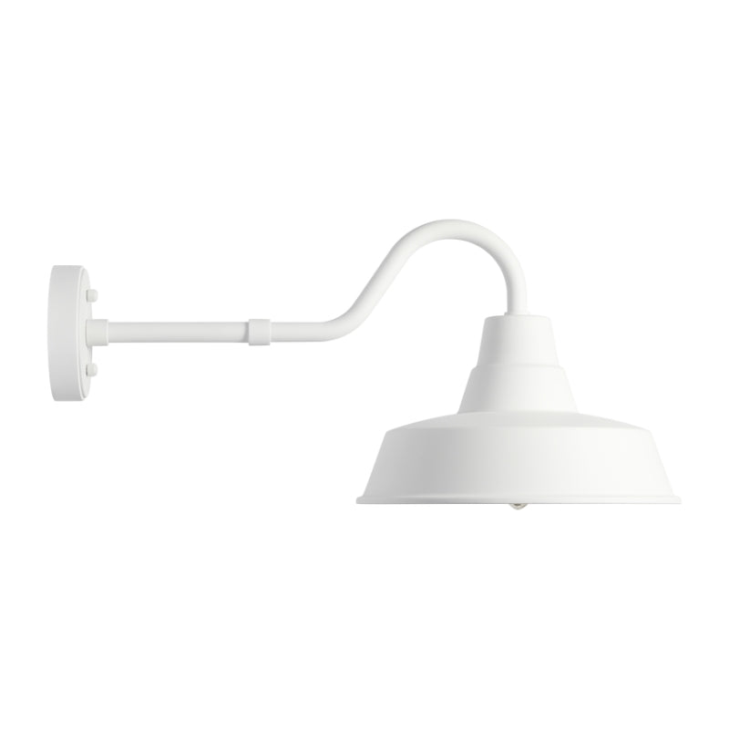 Visual Comfort SLO1191 Barn Light 1-lt 12" Outdoor Medium Wall Lantern - Outdoor Textured White