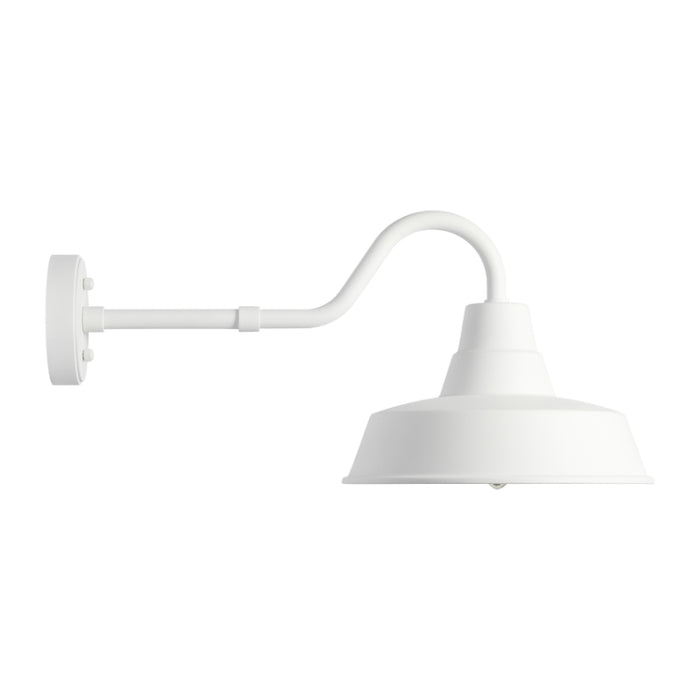Visual Comfort SLO1191 Barn Light 1-lt 12" Outdoor Medium Wall Lantern - Outdoor Textured White